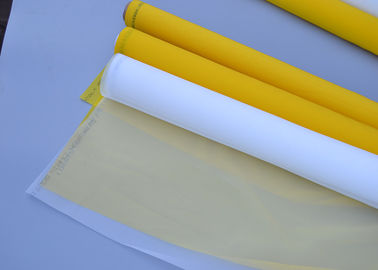 China Malla blanca y amarilla de la impresión de la pantalla del poliéster ampliamente utilizada en la filtración proveedor