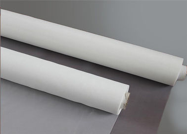 China Malla 100% de la impresión de pantalla de seda del poliéster del blanco para el PWB que imprime la malla 16T-40 proveedor