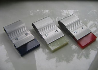 China Enjugador de aluminio de la impresión de pantalla de seda de la manija con la cuchilla de goma cambiable 70A proveedor