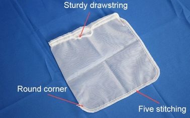 China Categoría alimenticia bolsos de filtro reutilizables de café de filtro de 120 micrones del bolso de la leche de nylon de la nuez proveedor
