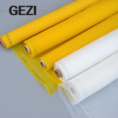 China Impresión de la malla del filamento del poliéster de la fabricación de Gezi/impresión de pantalla de impresión del llano de la malla del poliéster proveedor