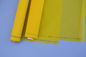 Armadura llana del poliéster de pantalla de seda de la malla amarilla de la impresión de alta resistencia proveedor