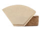 El filtro disponible de la forma de V del papel de filtro de café de las hojas del papel de filtro vierte sobre el goteador proveedor