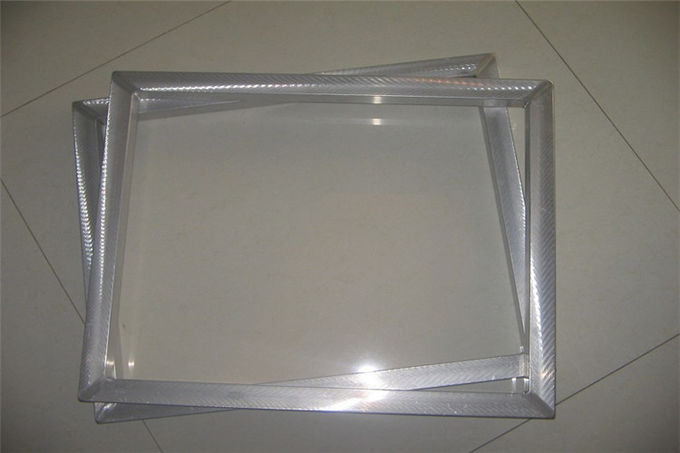 La aleación de aluminio de los marcos de impresión de la pantalla de plata modificó la talla 0 para requisitos particulares - 30N