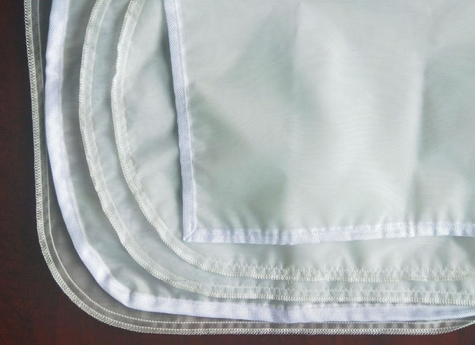 Bolso de nylon de nylon modificado para requisitos particulares del tamiz de la malla de la armadura llana del bolso de filtro del tamaño
