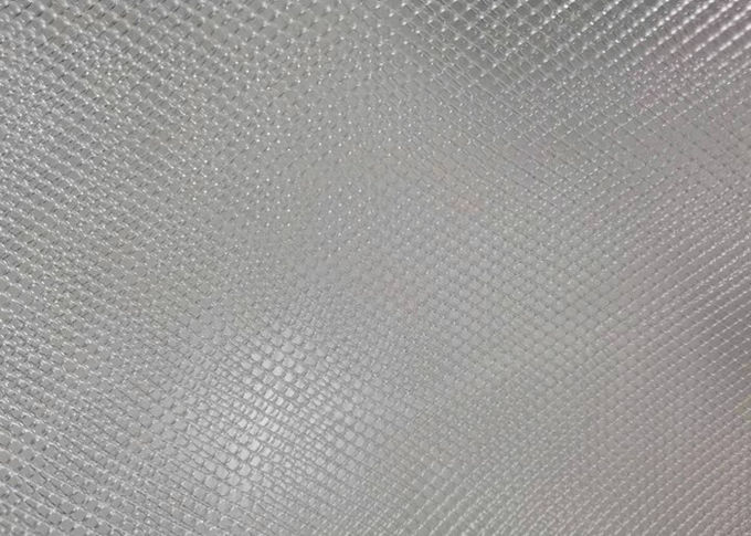La malla plástica del filtro de los PP sacó tamaño plano plástico del poro del diamante de la red 2m m 3m m
