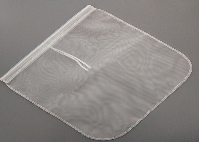 Tamiz de nylon de costura doble de la comida de Nutmilk de filtro del bolso 12x12 del lazo de nylon de la pulgada