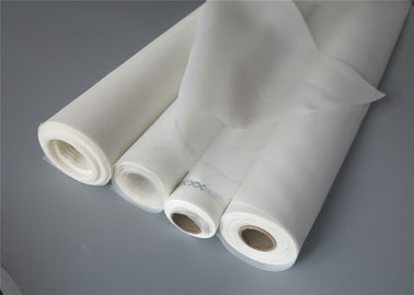 China Blanco de nylon de la tela de malla del filtro del monofilamento a prueba de ácido 115 anchuras del cm para filtrar proveedor