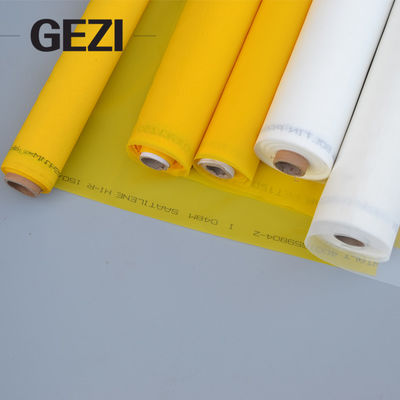 Paño de empernado de nylon de la malla de la impresión de /screen de la pantalla de seda del poliéster amarillo blanco para imprimir proveedor